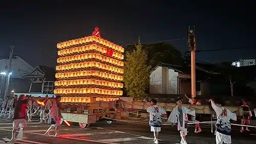 苅田山笠・白道會・灯山1